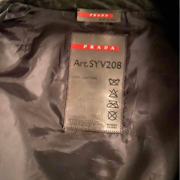 Prada leather jacket - Picture 3 of 6